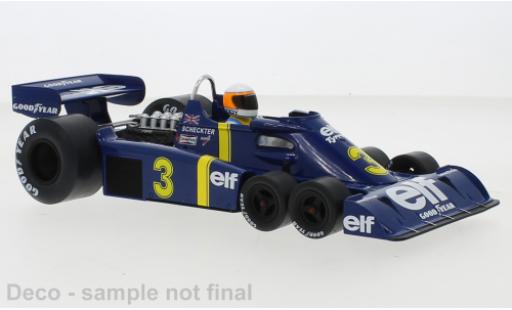 Diecast model cars Tyrrell P34 1976 No.3 Elf Team formule 1 GP Su&Atilde;&uml;de 1/18 MCG