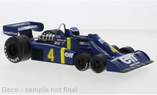 Diecast model cars Tyrrell P34 1976 No.4 Elf Team formule 1 GP Su&Atilde;&uml;de 1/18 MCG