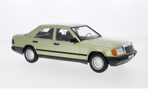 Diecast model cars Mercedes 200 Base D (W124) metallic green 1984 1/18 MCG