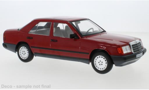 Diecast model cars Mercedes 260 Base E (W124) red 1984 1/18 MCG