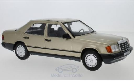 Diecast model cars Mercedes 260 Base E (W124) metallic brown 1984 1/18 MCG
