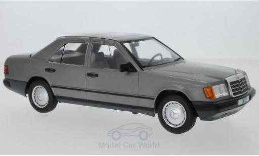 Diecast model cars Mercedes 300 Coupe D (W124) metallic grey 1984 1/18 MCG