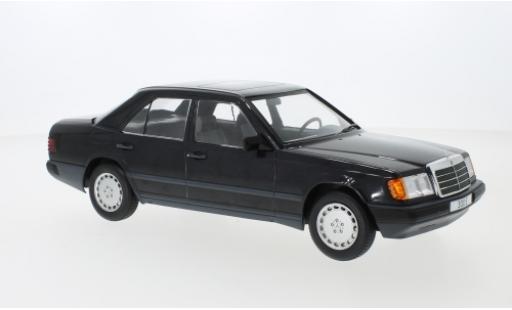 Diecast model cars Mercedes 300 Coupe E (W124) metallic black 1984 1/18 MCG