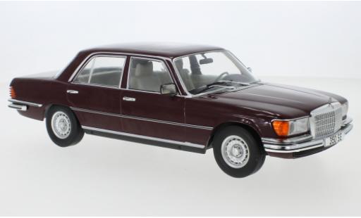 Diecast model cars Mercedes 350 Base SE (W116) red 1972 1/18 MCG