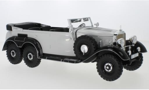 Diecast model cars Mercedes G4 Base (W31) grey/black 1938 1/18 MCG