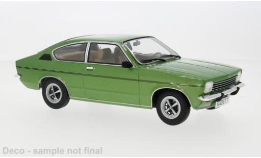Diecast model cars Opel Kadett C Coupe C green 1975 1/18 MCG