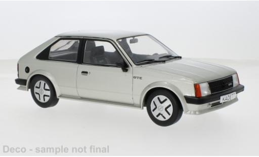Diecast model cars Opel Kadett D GT/E D GTE silver 1983 1/18 MCG