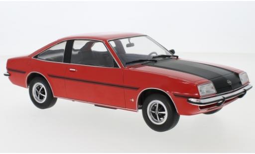 Diecast model cars Opel Manta B SR B red/black 1975 1/18 MCG