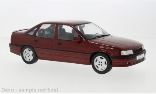 Diecast model cars Opel Vectra 2000 A metallise red 1988 1/18 MCG