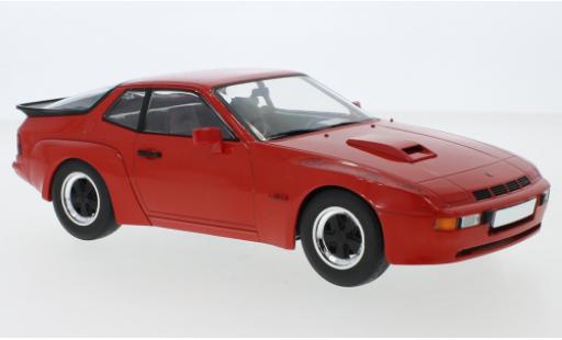 Diecast model cars Porsche 924 Carrera GT red 1981 1/18 MCG