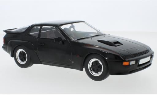 Diecast model cars Porsche 924 Carrera GT black 1981 1/18 MCG