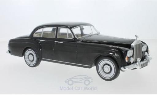 Diecast model cars Rolls Royce Silver Cloud Flying Spur III H.J.Mulliner black RHD 1965 1/18 MCG