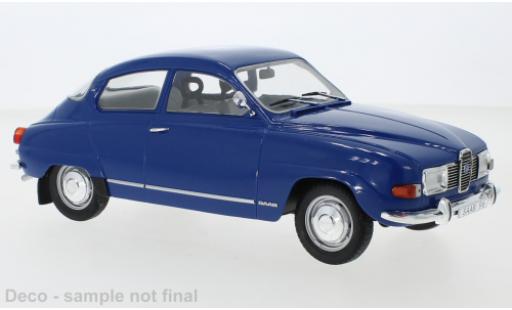 Diecast model cars Saab 96 V4 blue 1971 1/18 MCG