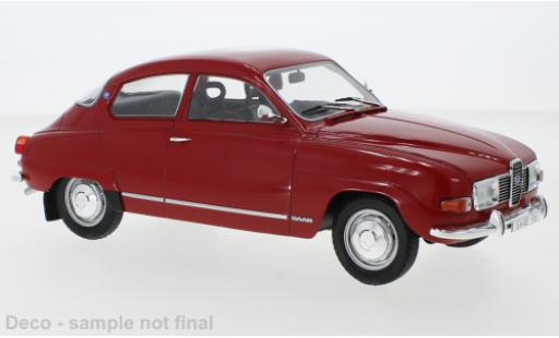 Diecast model cars Saab 96 V4 red 1971 1/18 MCG