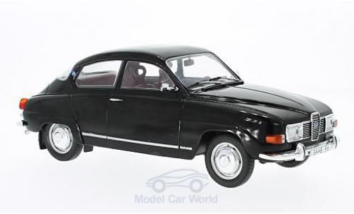 Diecast model cars Saab 96 V4 black 1971 1/18 MCG
