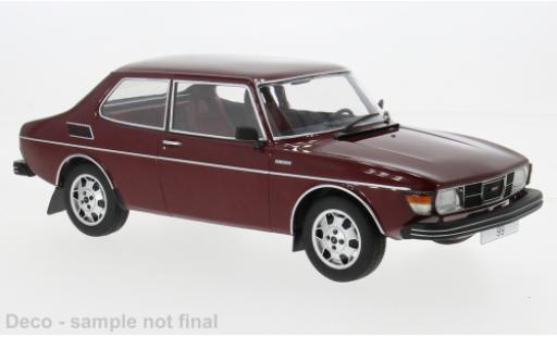 Diecast model cars Saab 99 EMS red 1977 1/18 MCG