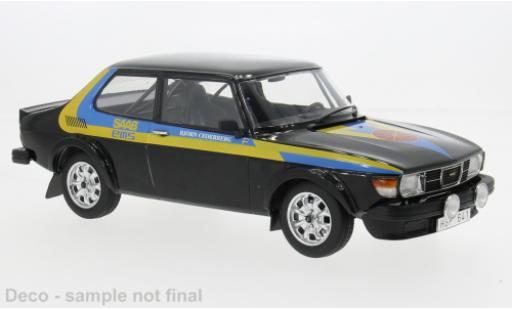 Diecast model cars Saab 99 Turbo black/Dekor 1977 1/18 MCG