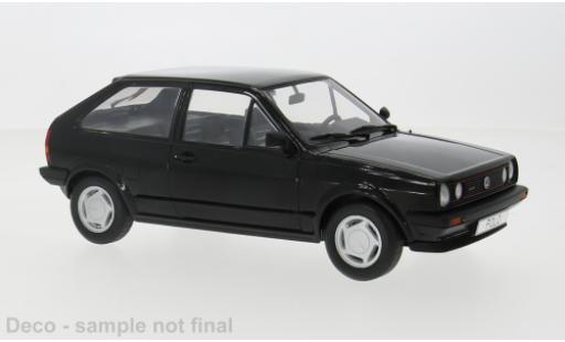 Diecast model cars Volkswagen Polo Coupe II GT black 1985 1/18 MCG