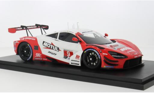 Diecast model cars McLaren 720 GT3 EVO S #9 1/18 Top Speed