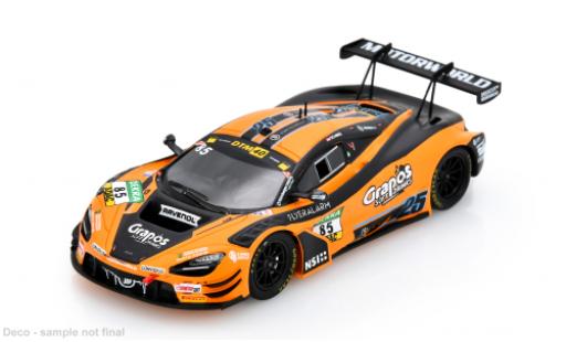 Diecast model cars McLaren 720 GT3 EVO S DTM DTM-Saison 2024 D&Atilde;&para;rr Motorsport #85 C.Schmid 1/43 Spark