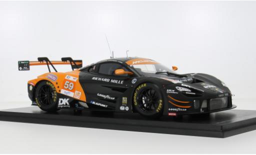 Diecast model cars McLaren 720 GT3 EVO S Le Mans 24h Le Mans 2024 United Autosports #59 G.Saucy/J.Cottingham 1/18 Spark