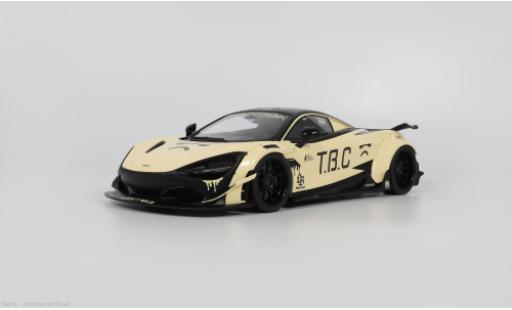 Diecast model cars McLaren 720 LB Works S - beige/black 2024 1/18 GT Spirit