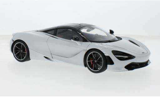 Diecast model cars McLaren 720 Base S white 1/18 AUTOart