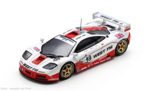 Diecast model cars McLaren F1 GTR GTR 24h Le Mans 1995 #49 J.Nielsen/J.Mass 1/43 Spark