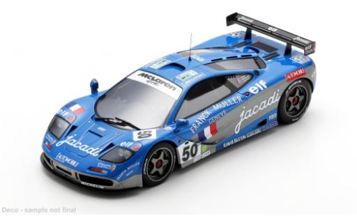 Diecast model cars McLaren F1 GTR GTR 24h Le Mans 1995 #50 J-D.Deletraz/F.Giroix 1/18 Spark