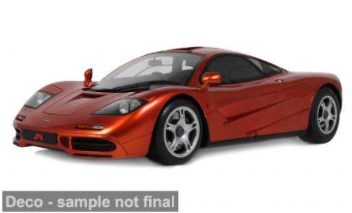 Diecast model cars McLaren F1 Road Car Roadcar orange/black 1992 1/18 GT Spirit