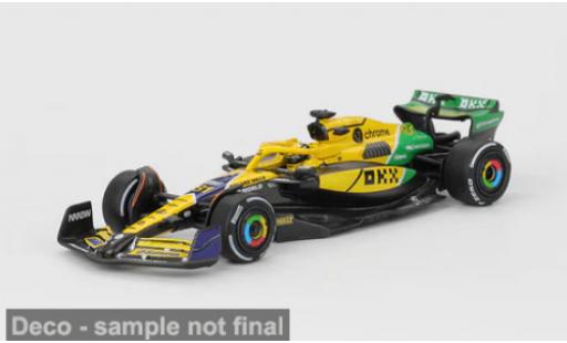 Diecast model cars McLaren F1 Base MCL38 formula 1 GP Monaco 2024 Team #81 O.Piastri 1/64 Mini GT