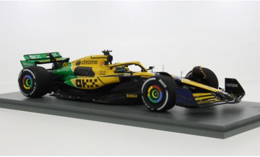 Diecast model cars McLaren F1 Base MCL38 GP Monaco 2024 Team #81 O.Piastri 1/18 Spark