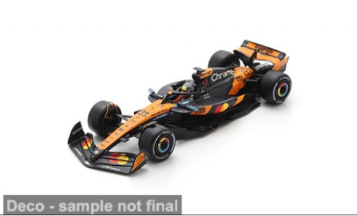Diecast model cars McLaren F1 Base MCL39 formula 1 GP China 2025 Team #81 O.Piastri 1/64 Spark