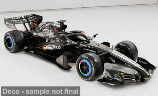 Diecast model cars McLaren F1 Base MCL40 formula 1 2026 Team #1 L.Norris 1/43 Minichamps