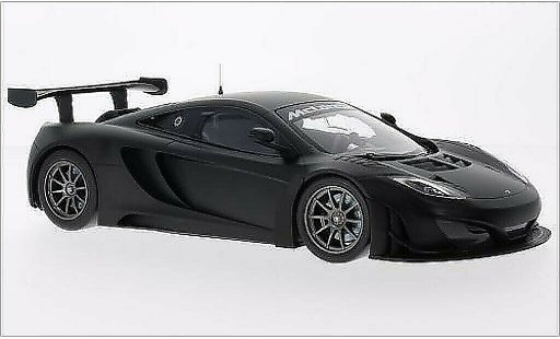 McLaren MP4-12C GT3 1/18 Minichamps matt-black 2012 diecast model cars