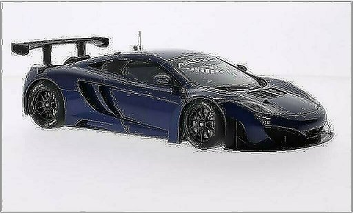 McLaren MP4-12C GT3 1/18 Autoart metallic blue RHD 2011 diecast model cars