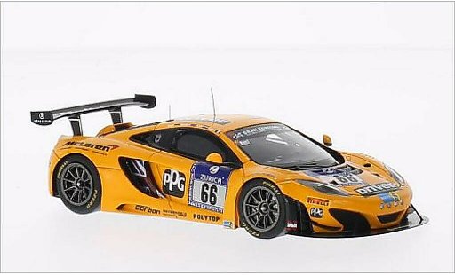 McLaren MP4-12C GT3 1/43 Spark No.66 Dorr Motorsport 24h Nurburgring 2014 /S.Bert diecast model cars