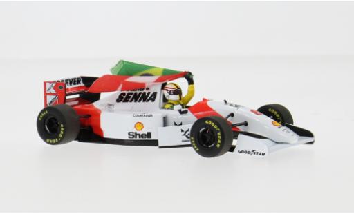 Diecast model cars McLaren MP4 MP4/8 Ford formula 1 Tribute Imola 2024 S.Vettel 1/43 Minichamps
