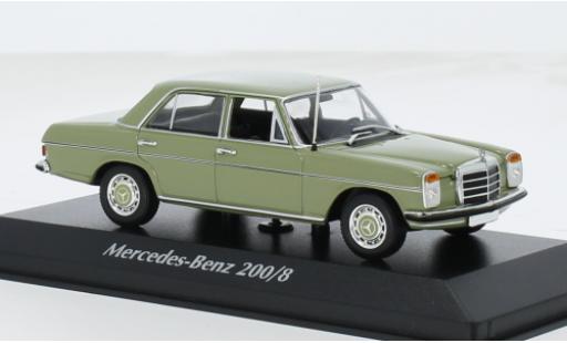 Diecast model cars Mercedes 200 Base /8 (W114) green 1968 1/43 Maxichamps