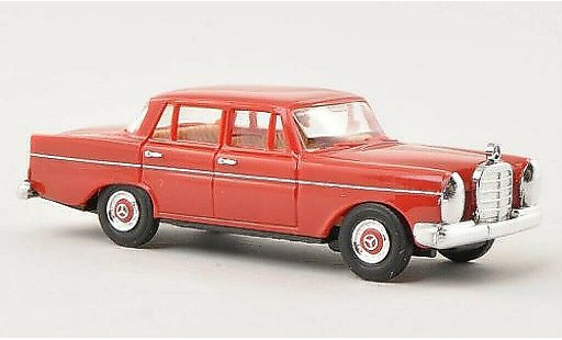 Mercedes 220 Base 1/87 Busch red 1959 diecast model cars