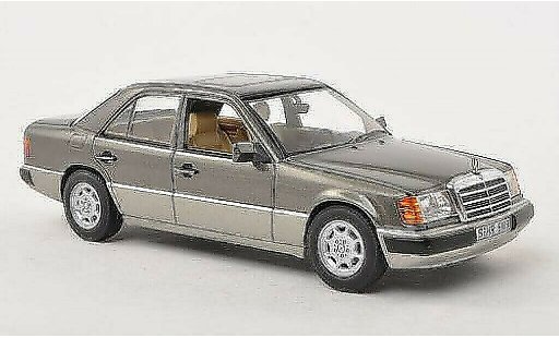 Mercedes 230 Coupe 1/43 Minichamps (W124) grey/grey 1988 diecast model cars