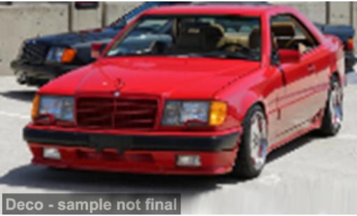 Diecast model cars Mercedes 300 Coupe CE 6.0 AMG red 1988 1/43 Solido