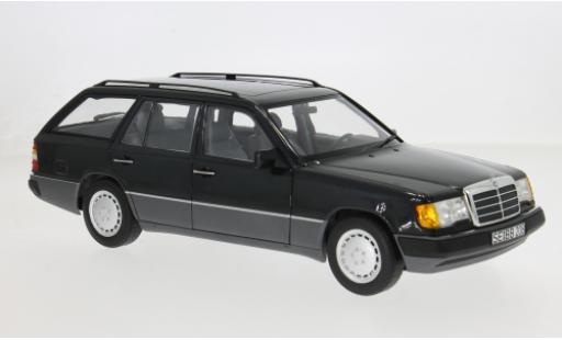 Diecast model cars Mercedes 300 Coupe D T-Modell black 1990 1/18 Norev