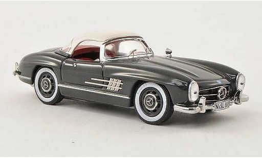 Mercedes 300 Roadster 1/43 Schuco Hardtop grey/beige diecast model cars