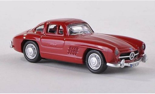 Mercedes 300 Base 1/87 Schuco red diecast model cars