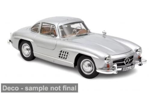 Diecast model cars Mercedes 300 Base SL silver 1954 1/18 Norev