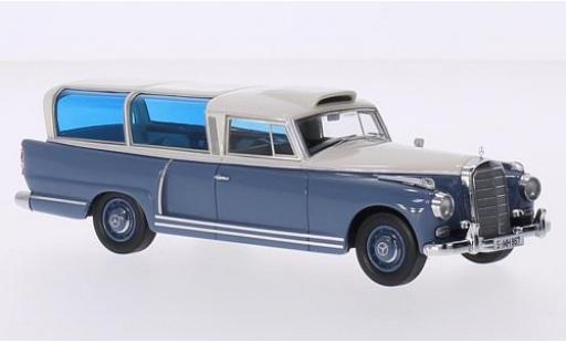 Diecast model cars Mercedes 300 Base d Versuchsb blue 1/43 AutoCult