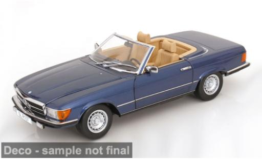 Diecast model cars Mercedes 450 Base SL (R 107) EU-Version blue 1979 1/12 KK Scale