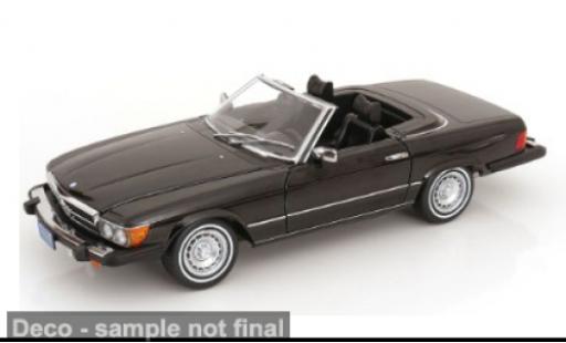Diecast model cars Mercedes 450 Base SL (R 107) black 1979 1/12 KK Scale