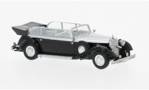 Diecast model cars Mercedes 770 Base K black/silver 1938 1/87 Brekina